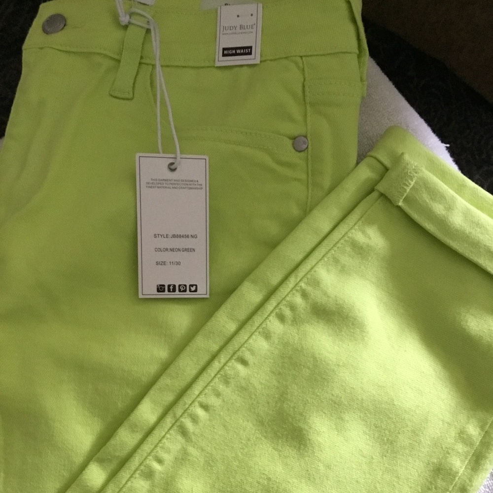 Judy blue neon jeans